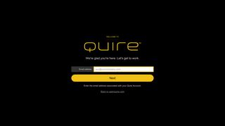 Log in - Quire