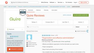 Quire Reviews 2019 | G2 Crowd