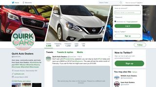 Quirk Auto Dealers (@QuirkCars) | Twitter