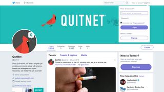 QuitNet (@quitnet) | Twitter
