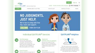 QUITPLAN® Services. No judgments. Just help. | Quit smoking and ...