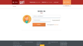 Sign in - Quit.ie