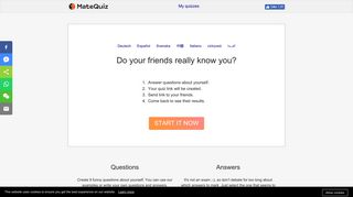 MateQuiz - Quiz your Mate!