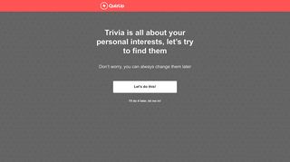 Sign up - QuizUp - The Biggest Trivia Game in the World