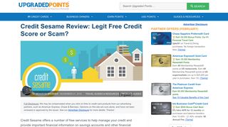 Credit Sesame Review: Legit Free Credit Score or A Scam? [In-Depth]