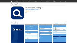 Quorum Mobile Banking on the App Store - iTunes - Apple