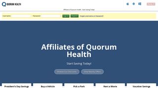 Quorum Health Employee Perks - Abenity