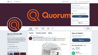 Quorum Review IRB (@quorumreview) | Twitter