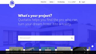 Find the right pro with Quotatis: Compare quotes and bring your ideas ...