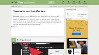 How to Interact on Quotev: 13 Steps (with Pictures) - wikiHow