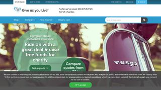 Compare Bike Insurance Quotes Online | Give as you Live
