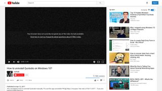 How to uninstall Qustodio on Windows 10? - YouTube