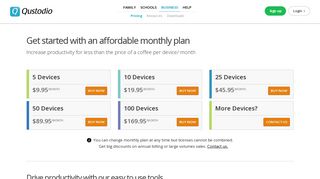 Qustodio Professional for Business - Plans and Pricing - Qustodio