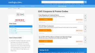 $5 Off QVC Coupons, Promo Codes & Deals 2019 - Savings.com