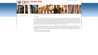 Vendor Web - Login - QVC UK