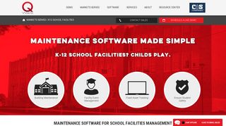 School Facility Management Software - Q Ware CMMS