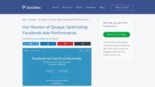 Our Review of Qwaya: Optimizing Facebook Ads Performance