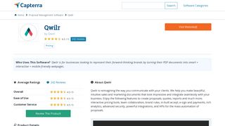 Qwilr Reviews and Pricing - 2019 - Capterra