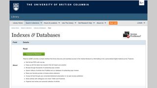 Read by QxMD - Indexes & Databases | UBC Library Index ...