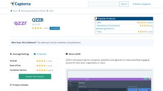 QZZR Reviews and Pricing - 2019 - Capterra