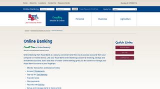 Royal Bank | Online Banking