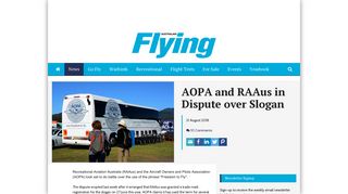 AOPA and RAAus in Dispute over Slogan - Australian Flying