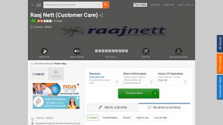 Raaj Nett (Customer Care) - Raj Net Customer Care - Broadband ...