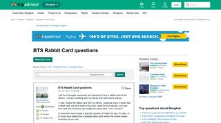 BTS Rabbit Card questions - Bangkok Forum - TripAdvisor