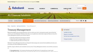 Treasury Management - Rabobank