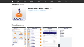 RaboDirect AU Mobile Banking on the App Store - iTunes - Apple