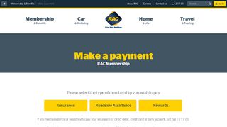 Make a payment | RAC WA
