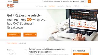 Business Vehicle Management from RAC Business Club | RAC
