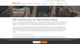 Get more for your car with rac car passport - RAC Cars