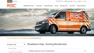 Existing RAC Membership - Breakdown | RAC