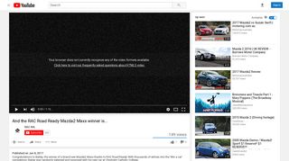 And the RAC Road Ready Mazda2 Maxx winner is... - YouTube