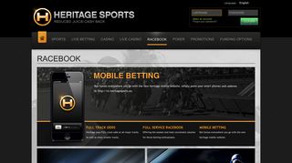 Racebook - Heritage Sports