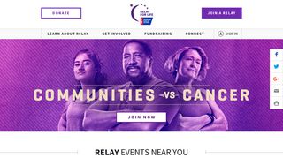Relay For Life | Cancer Walk | Cancer Fundraising Events