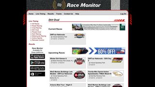 Dirt Oval - Race Monitor Live Timing