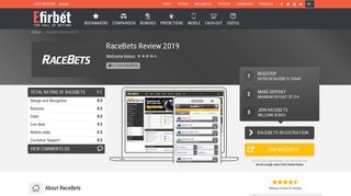 RaceBets Review (2019) - PROs, CONs and bonus up to £/€ 50