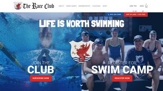 The Race Club: Swimming training programs