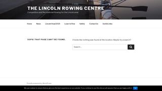 Racescore login - The Lincoln Rowing Centre