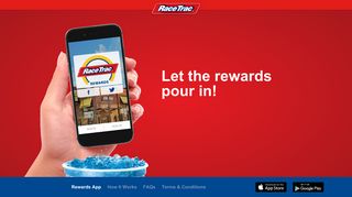 Rewards App - Loyalty has many rewards at RaceTrac