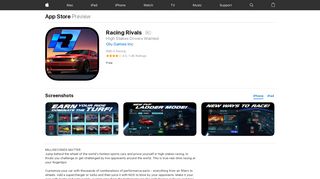 Racing Rivals on the App Store - iTunes - Apple