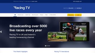 Racing TV International Anywhere