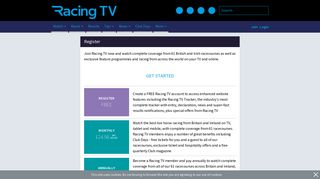Join Racing TV to watch Live Racing from our 37 Racecourses