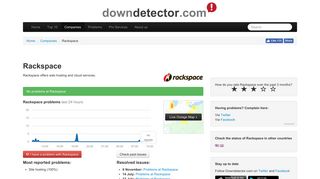Rackspace hosting down? Current outages and problems ...