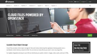 Cloud Files Online Object Storage | Rackspace