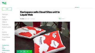 Rackspace sells Cloud Sites unit to Liquid Web | TechCrunch