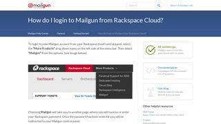 How do I login to Mailgun from Rackspace Cloud? – Mailgun Help ...