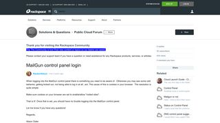 MailGun control panel login - Public Cloud Forum - Solutions ...